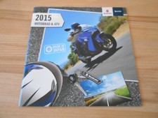 Suzuki Prospekt Motorrad & ATV 2015 Gesamtprogramm
