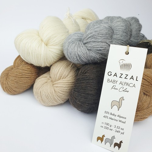 Gazzal baby alpaca pure - gazzal,