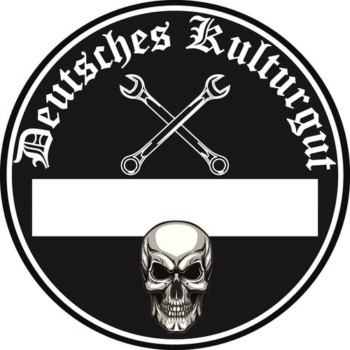 Deutsches kulturgut aufkleber - deutsches,