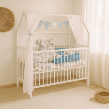 Kinderbett Hausbett 60x120