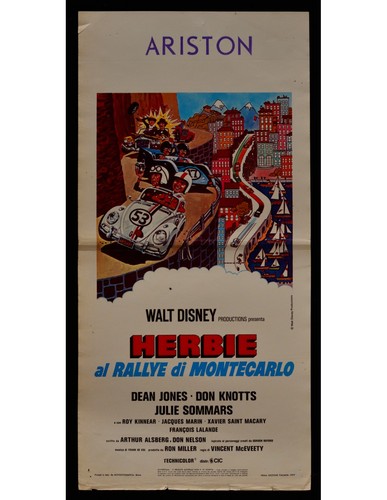 Plakat herbie rallye von - plakat,