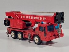 Siku-2914-Feuerwehr Faun Kran - Kranwagen-Rot - 1:55