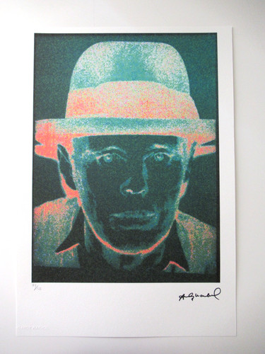 Andy warhol lithographie - warhol:,