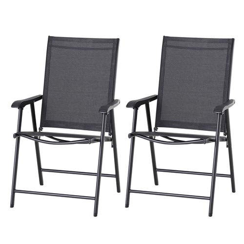 Klappstuhl mit armlehne 2er - mit,