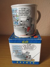 ULI STEIN Mäuse Potenzmittel Tasse Kaffeetasse Sammeltasse OVP