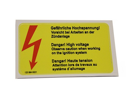 Aufkleber hinweisschild - aufkleber,