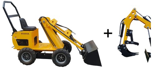 Mini lader mit flachem arm - lader,