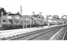 BR 215 vor Regierungszug der