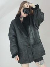 Mantel Lammfell Shearling