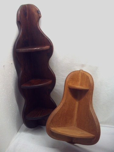 Holz wandregal vintage - wandregal,