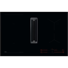AEG XCB6845AB Induktionskochfeld mit integriertem Dunstabzug 80 cm A+ Bridge XT