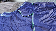 Pferdedecke Bucas Smartex Medium in blau in Größe 155 (150g)