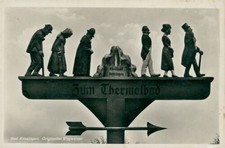 Ansichtskarte Bad Krozingen Origineller Wegweiser (Nr.9163)