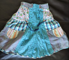 Vintage: geblümter Sommerrock, Rock von OILILY, Gr. 116, Baumwolle