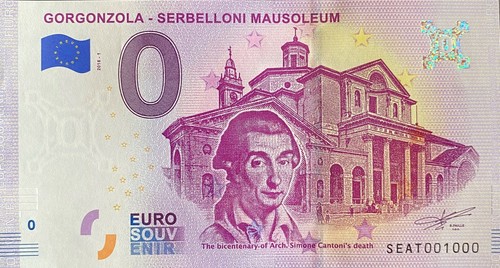 Billet euro gorgonzola - euro,