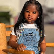 46" Huge Dark Skin Toddler