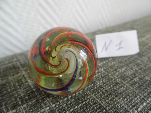 Lauscha glas murmel antik - glas,