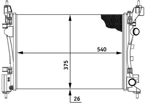 Mahle kühler motorkühlung - mahle,