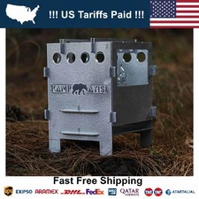 Multi Fuel Burning Camp Stove