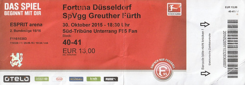 Ticket fortuna düsseldorf - fortuna,