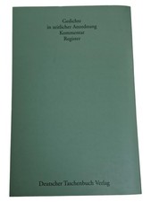 Goethe Werke Band 1 Gedichte