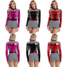 Damen Rennfahrer Kostüm