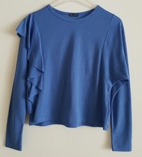 Tunika, Oberteil, Gr. S, Marke ZARA, Farbe Blau, Wie Neu 