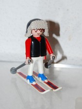 Playmobil Skifahrer skifahren Mann Winter