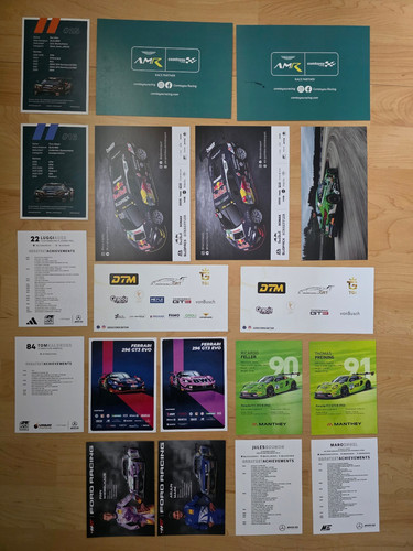 Dtm 2026 autogrammkarten set - 2026,