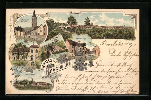 Lithographie brachelen - lithographie,