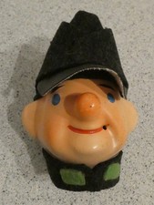 Alter Keramik Puppenkopf Puppentheater Polizist DDR