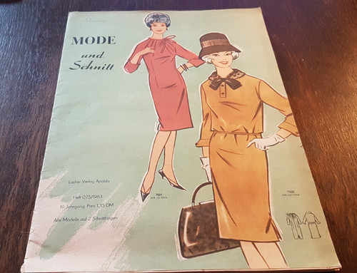 Zeitschrift mode und schnitt - zeitschrift,