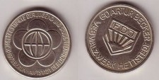 DDR Medaille VEB Walzwerk