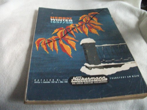 Katalog 1957 - katalog, 1957/58