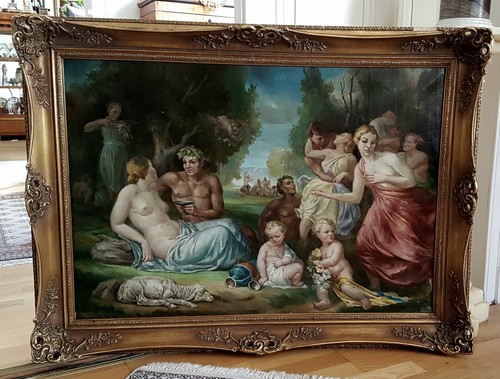 Großes gemälde allegorie - großes, "allegorie