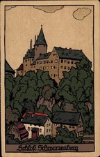 Steindruck Ak Schwarzenberg im