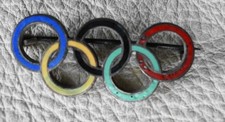 WK 2 - Abzeichen , Olympische Ringe 1936