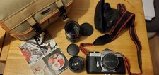 ASAHI PENTAX SPOTMATIC, 3 Objektive, Zubehör, Tasche CARAT, original Anleitung