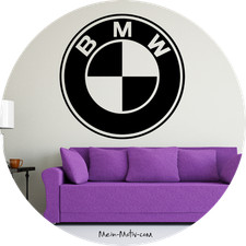 Wandtattoo bmw - wandtattoo,