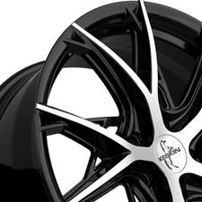 19 Zoll Felgen Keskin Performance KT24 Xtreme Black Polish für VW Golf 6 R 1K 5K