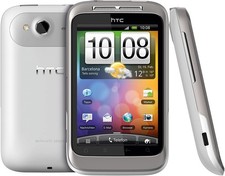 HTC  Wildfire S - "ok" Silber