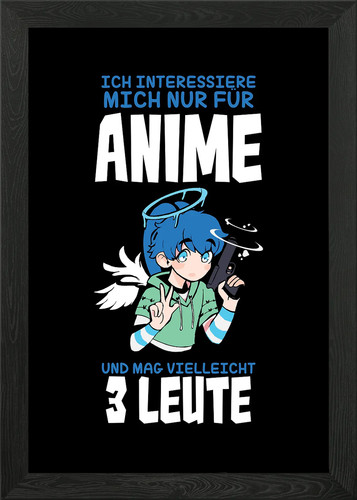 Deutscher anime gerahmtes - deutscher,