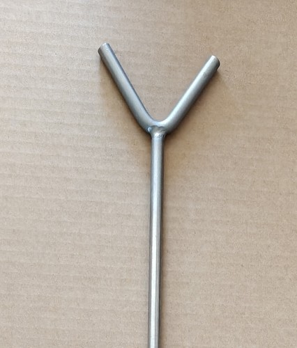 Edelstahl rutenhalter 70cm - edelstahl, rutenhalter,