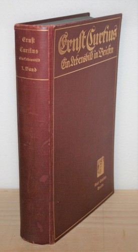 Ernst curtius ein lebensbild - ernst, curtius.