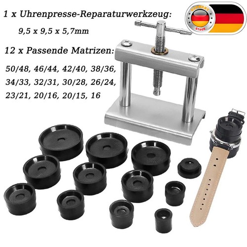 Uhrendeckelpresse