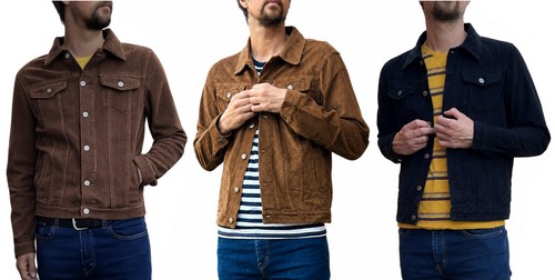 Herren retro jacke mantel - herren,