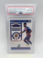 2019 Panini Chronicles Ansu