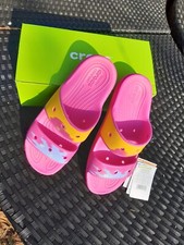 CROCS CLASSIC Ombre Sandal Schuhe Pantoletten Flip Flops Adilette PINK 42 43 NEU