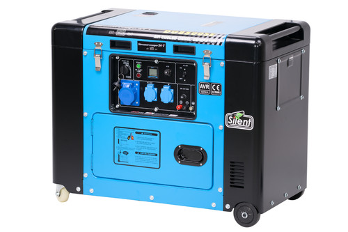 Silent diesel stromaggregat - silent,