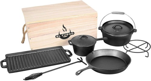 Dutch oven set tlg von - set, 7-tlg.